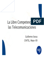 7-La Libre Competencia Telecomunicaciones