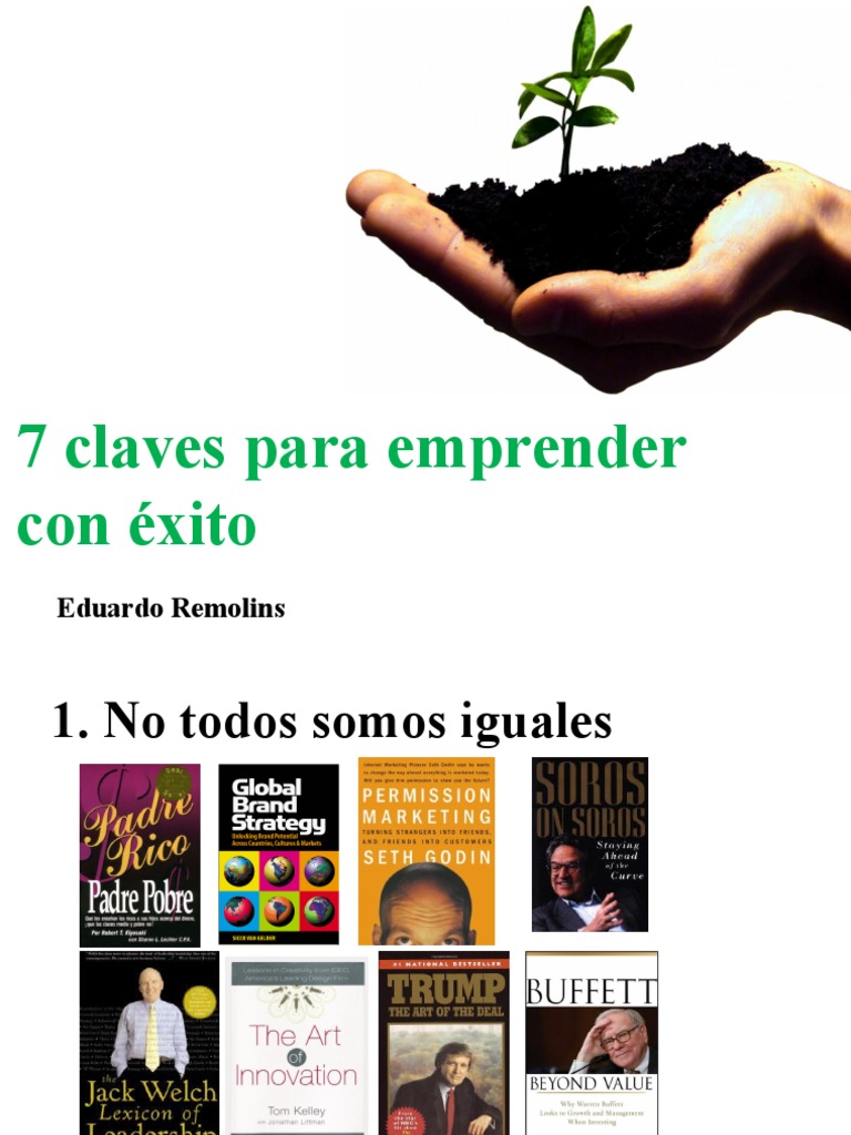 7 Claves para Emprender Con Éxito | PDF
