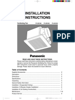 PANASONIC FAN - fv-x0vq3 - en - Om