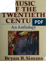 Music of The Twentieth Century An Anthology PDF