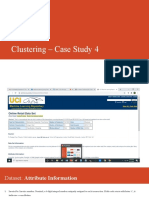 Clustering - Case Study 4