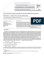 Computers and Mathematics With Applications: Rudolf Scherer, Shyam L. Kalla, Yifa Tang, Jianfei Huang