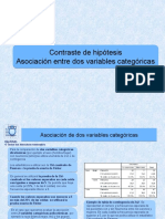 Contraste de Hipotesis Variables Categoricas - spss19