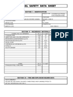 Material Safety Data Sheet: Section I - Identification