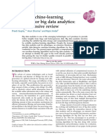 Scalable Machine-Learning Algorithms For Big Data Analytics: A Comprehensive Review