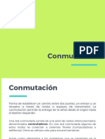 P Conmutación Circuitos, Paquetes, Mensajes