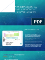 Propiedades de La Tabla Periódica y Sus Variaciones