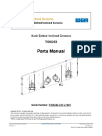 TIO8243 Inclined Screen Parts Manual TIO8243-237-J1349