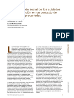 La Organización Social de Los Cuidados de Larga Duración en Un Contexto de Austeridad y Precariedad