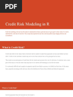 Credit Risk Modeling in R