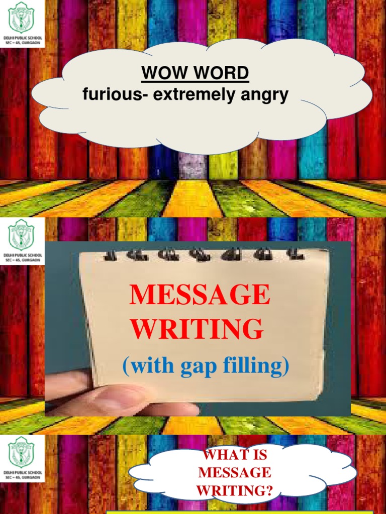 Message Writing Format Guide | PDF