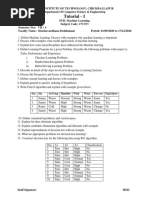 Machine Learning Tutorial - 1 PDF