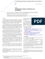 Conducting An Interlaboratory Study To Determine The Precision of A Test Method