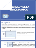 Primera Ley de La Termodinámica PDF