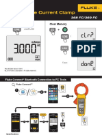 AC Leakage Current Clamp: LOG Clear Memory