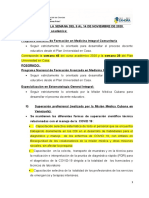 Tareas y Precisiones Sem Del 9 Al 14 de NoviembreTAREAS DE LA SEMANA DEL 9 AL 14 DE NOVIEMBRE