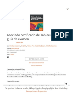 Asociado certificado de Tableau Desktop_ guía de examen