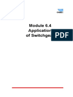 Module 6.4 Switchgear Specification