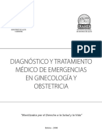 Diagnóstico y Tratamiento Médico de Emergencias en Ginecología y Obstetricia