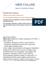 Power Failure: Emergency Generation System