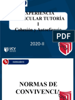 Normas de Convivencia Tutoría 2020-Ii