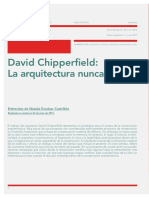 Entrevista David Chipperfield La Arquitectura Nunca Muere