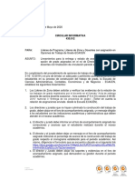 Circular 430-012 - Reporte Avance Proyectos de Grado Asignados PDF