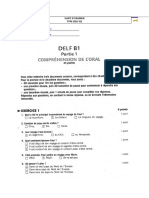 Sujet Examen Delf B1