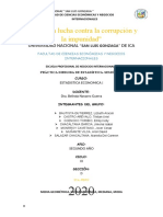 "Año de La Lucha Contra La Corrupción y La Impunidad": Universidad Nacional de Ica