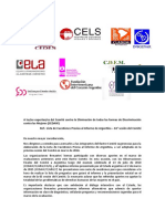 Varias Autoras - Informe Sombra para El Comite CEDAW de Argentina 2016