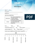 Ficha de Ingreso PDF