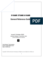 510AR 570AR 610AR General Reference Guide: Issued 1 October 2020