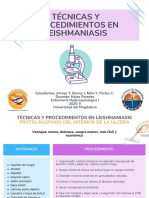 Técnicas de diagnóstico en leishmaniasis