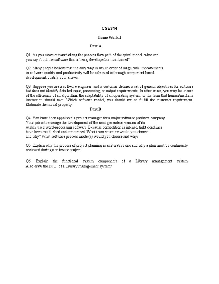 Home Work 1 Part A | PDF