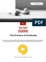 The Practice of Gratitude