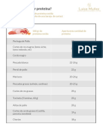 Guía de Proteína PDF