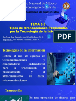 Tema 5.3 Tipos de Transacciones de Las Tecnologías de La Inf. Sánchez 21