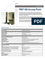 Cambium Networks PMP 450 Access Point Specification PDF