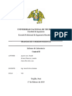 Informe de Laboratorio 6 - Franjas de Correspondencia