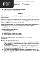 Module 14-2 – Privileges