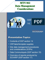 MTN 003 Data Management Considerations