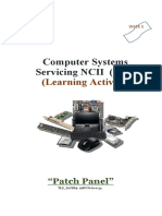 Computer Systems Servicing NCII (G12) : (Learning Activity)