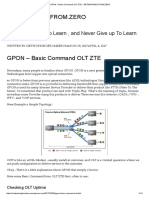 03 - GPON - Basic Command OLT ZTE - NETWORKING - FROM