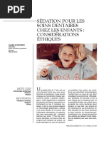 Sédation Pour Les Soins Dentaires Chez Les Enfants