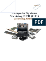 Omputer Systems Servicing NCII (G11) : (Learning Activity)