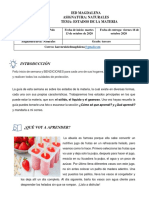 Introducción: Ied Magdalena Asignatura: Naturales Tema: Estados de La Materia