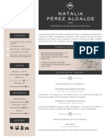 Modelo de Curriculum 786 PDF