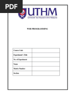 Lab 2 - Defining Your Website final