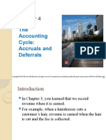 The Accounting Cycle: Accruals and Deferrals