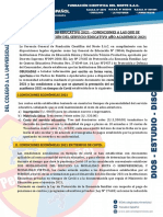 Condiciones Economicas 2021 Fundación Científica Del Norte S.A.C.